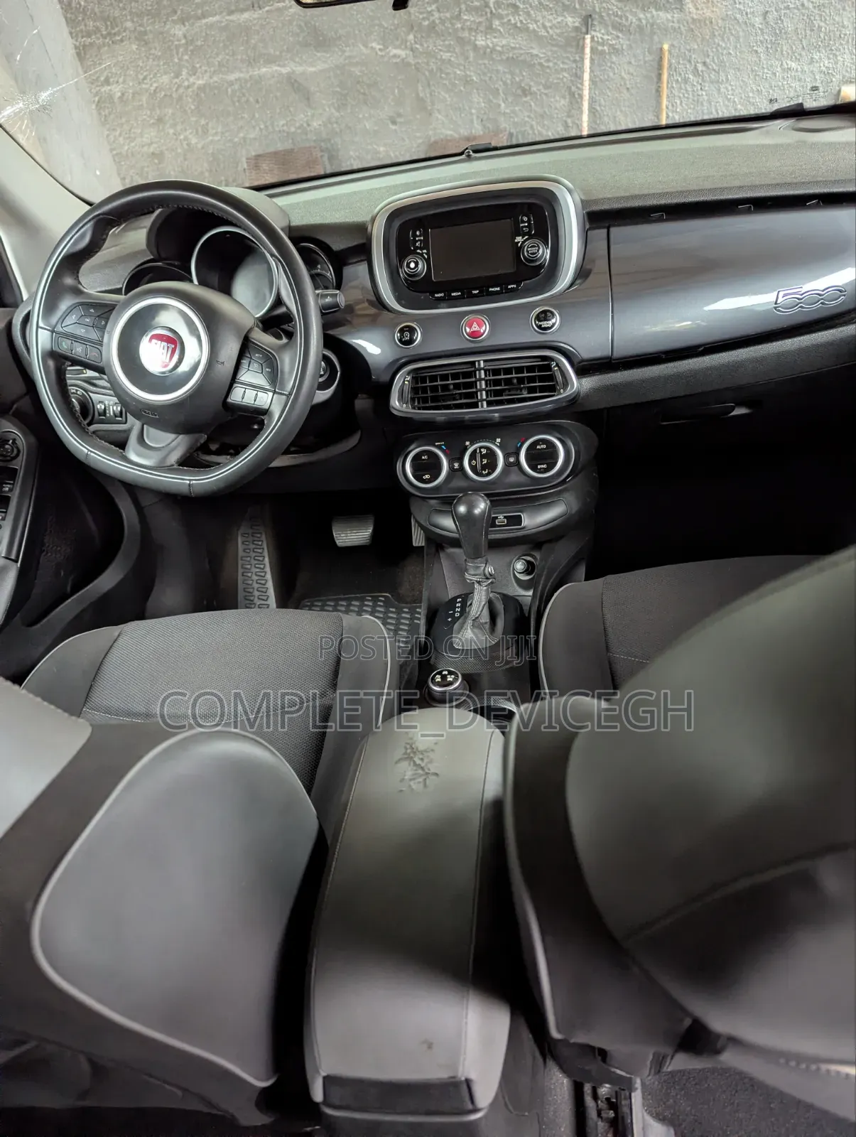 Fiat 500 Lounge 2016 Gray