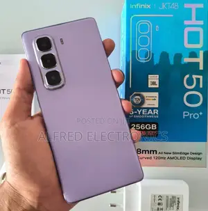 New Infinix Hot 50 Pro 256 GB Purple
