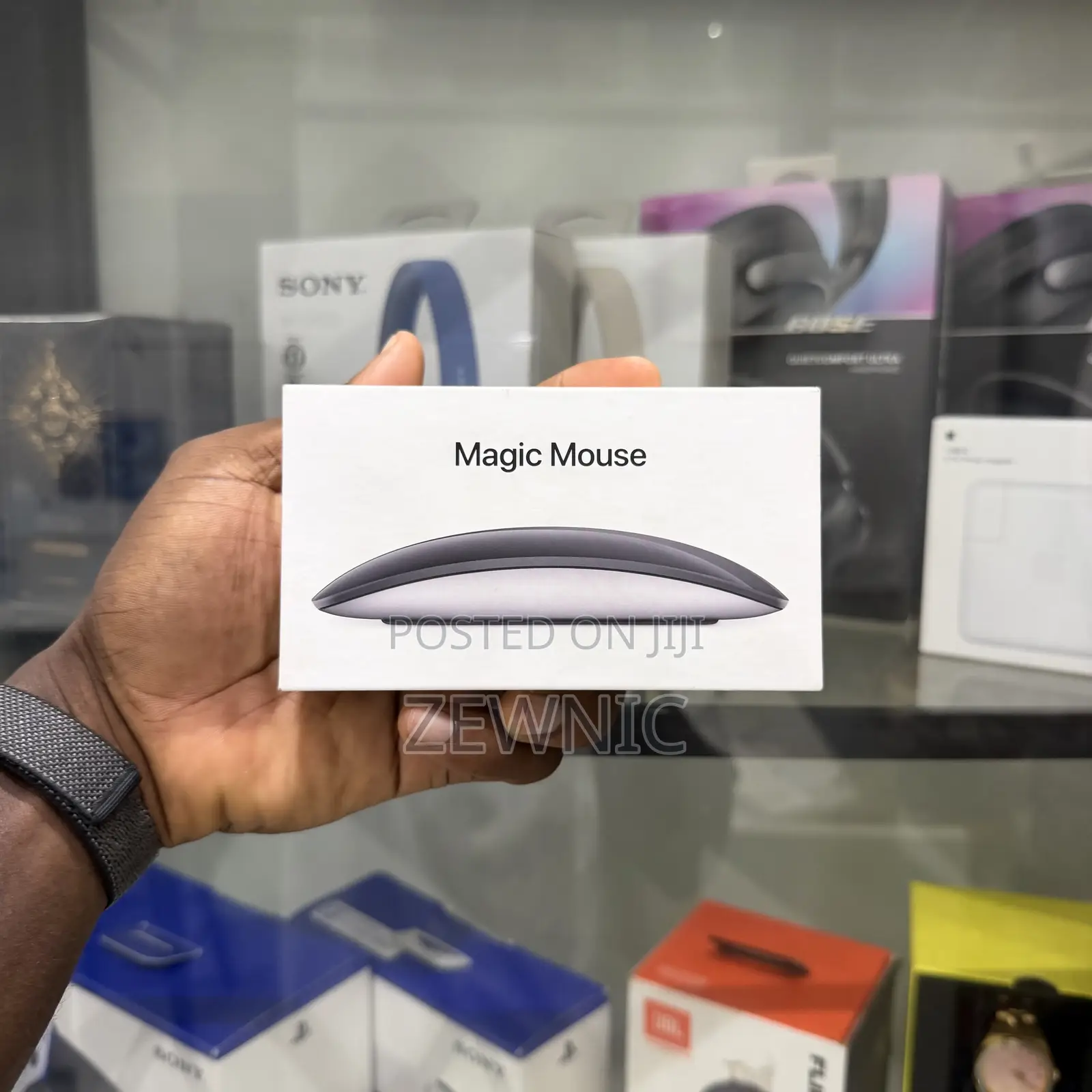 Apple Magic Mouse - Multi-Touch Surface (USB-C) - Wireless - Black