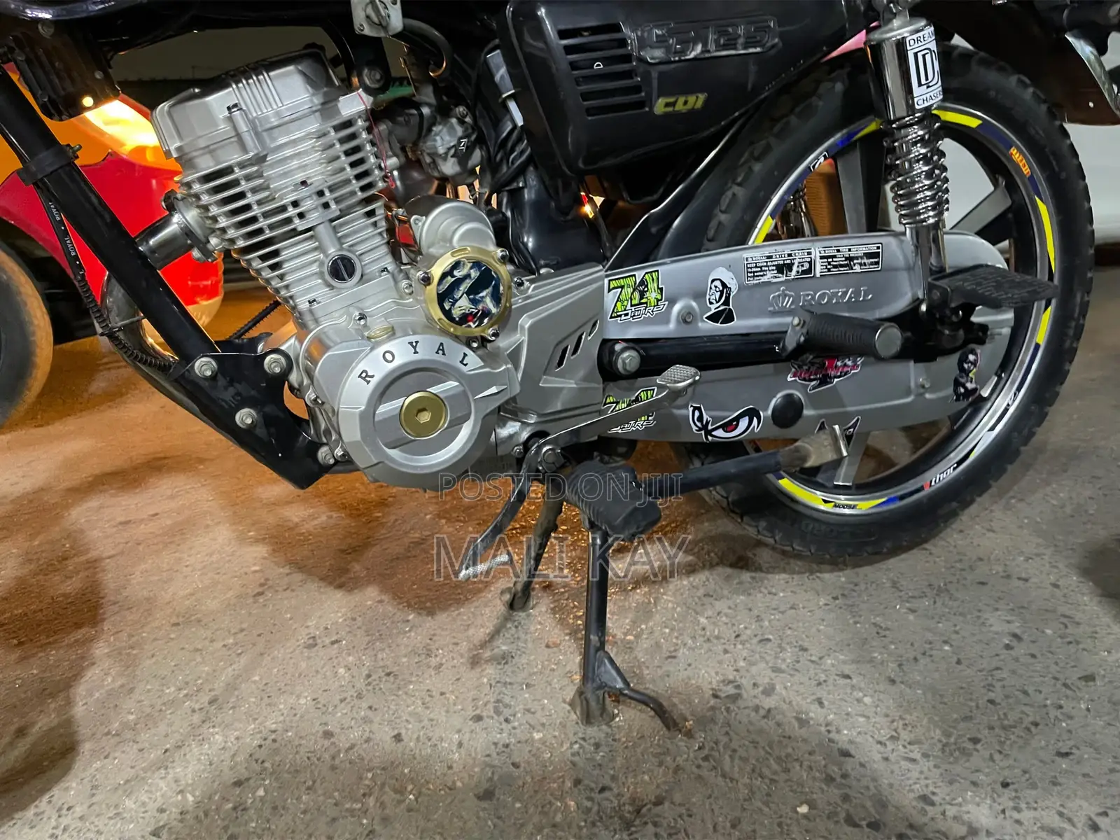 New Royal Motorcycle 2026 Black