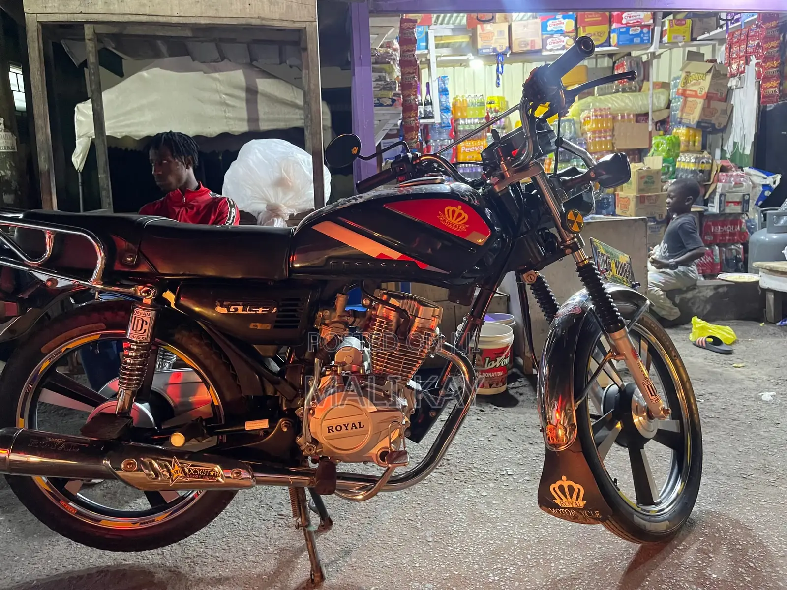 New Royal Motorcycle 2026 Black
