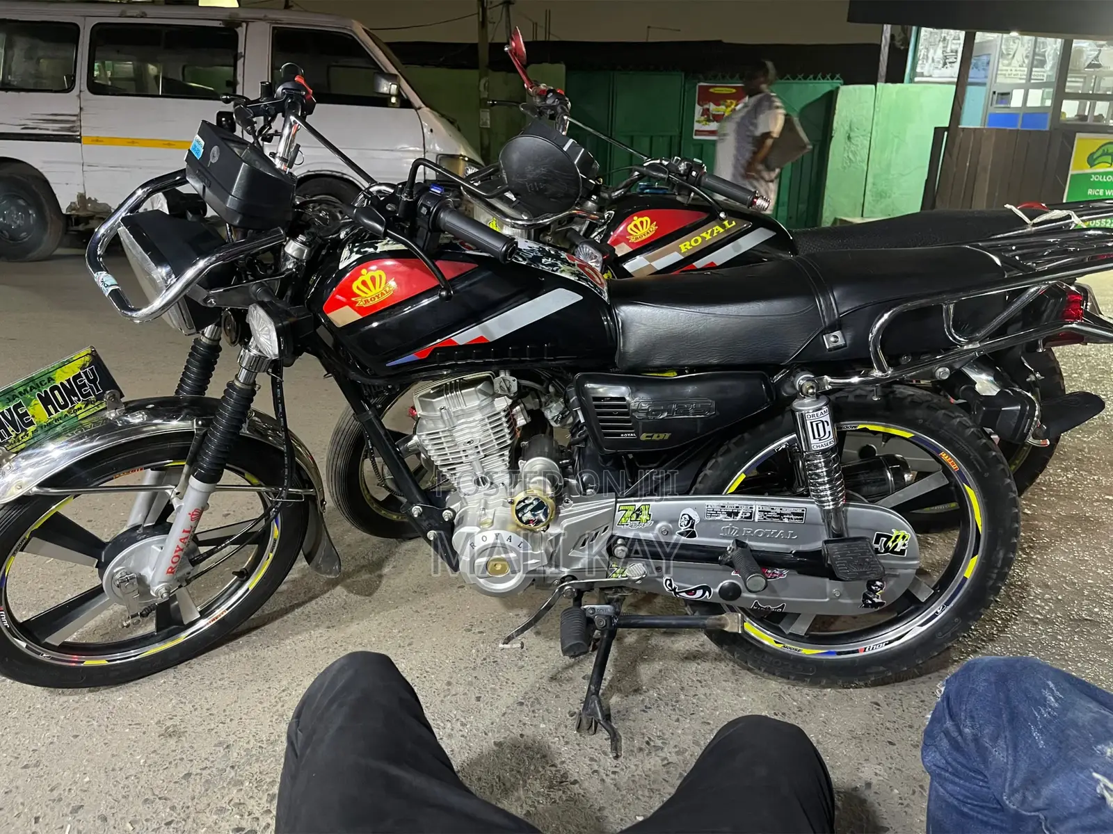 New Royal Motorcycle 2026 Black