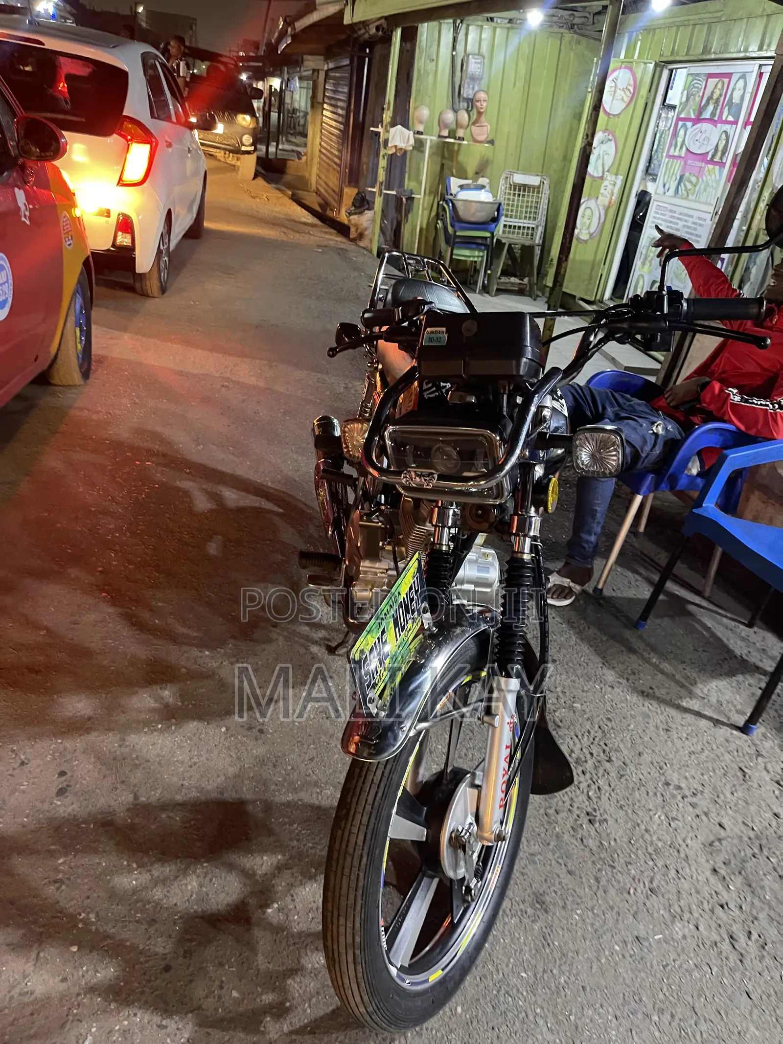 New Royal Motorcycle 2026 Black