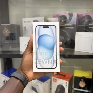 New Apple iPhone 15 128 GB Blue