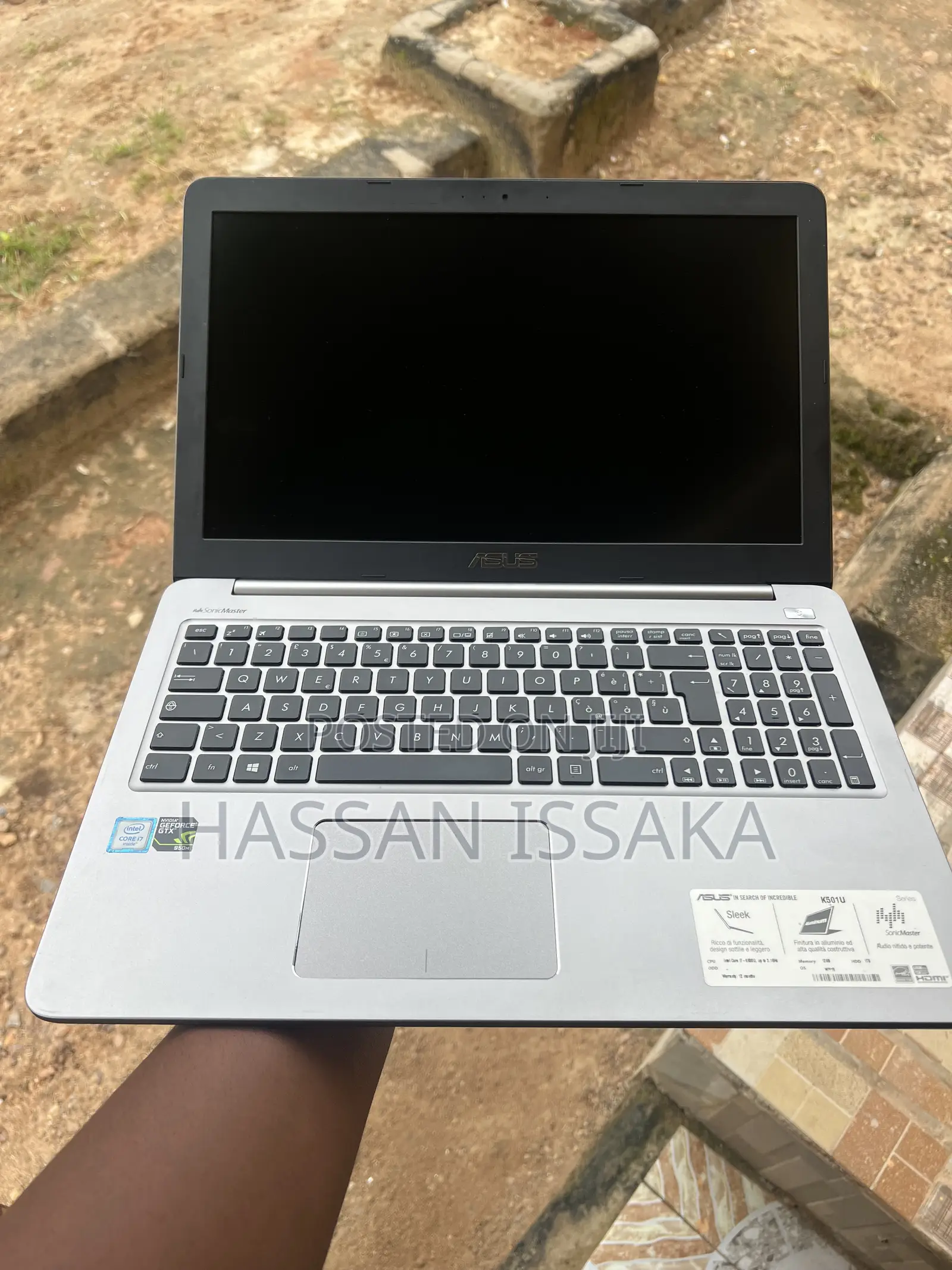 Laptop Asus K50IJ 12GB Intel Core i7 HDD 500GB