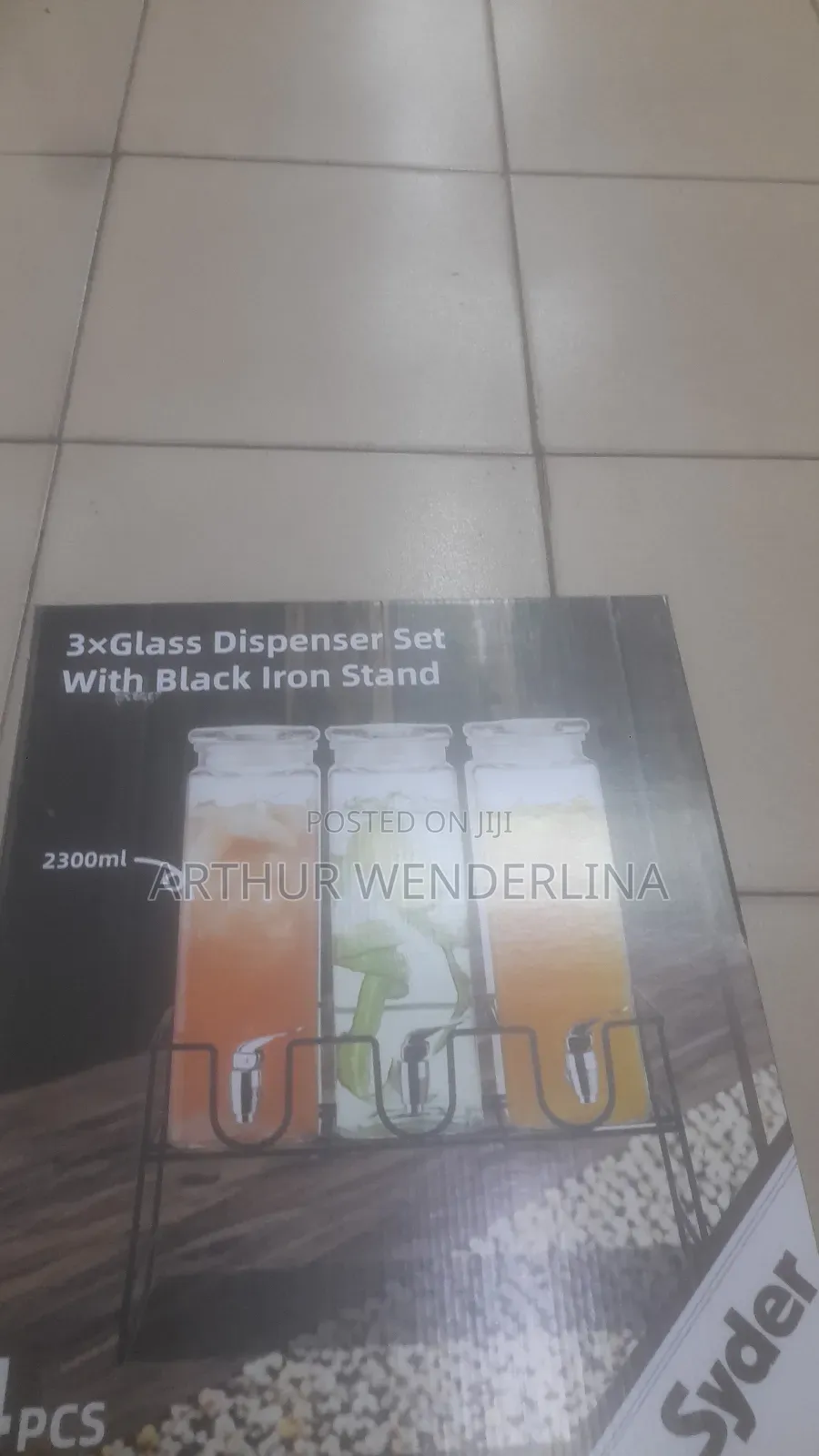 Drink Dispenser 3 In1