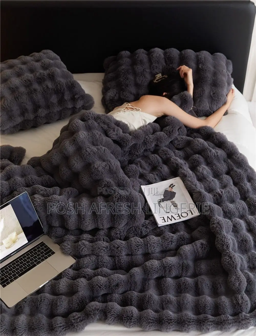 Bubble Blankets Fleece
