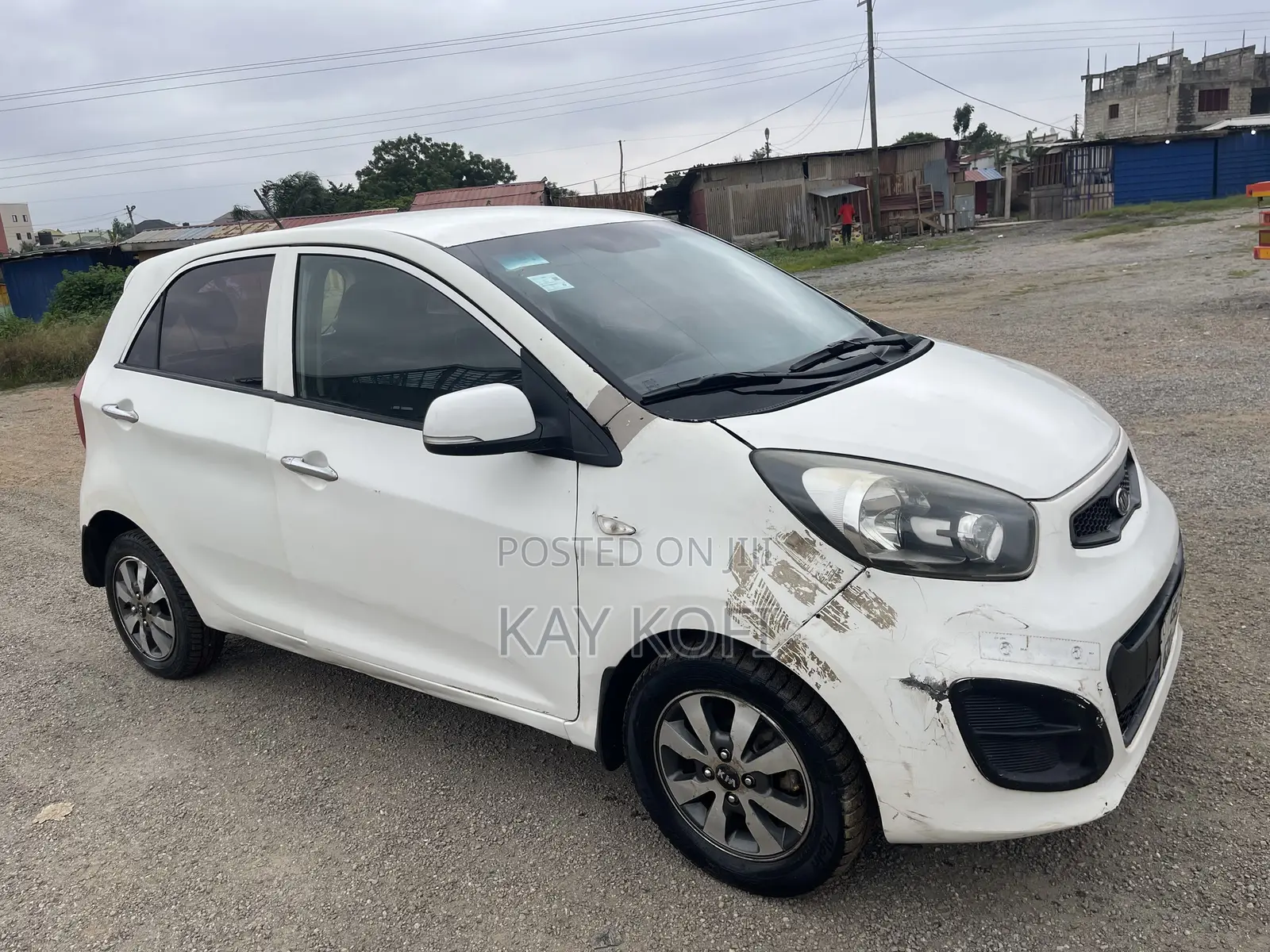 Kia Morning 2015 White