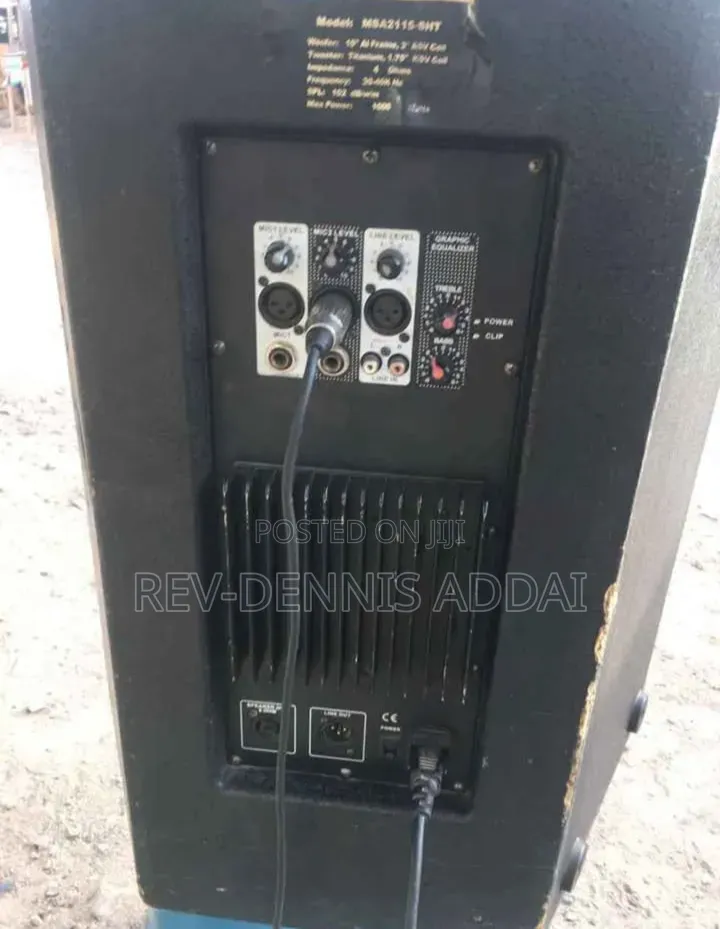 Pair of 15 Inches Active Speakers
