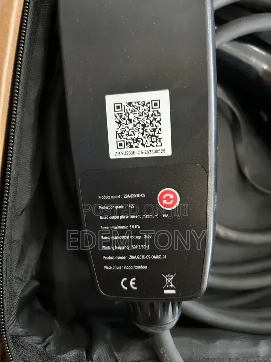 Evjuicion 3.68 kW Type 2 (Male):Portable EV Charger Smart App Control