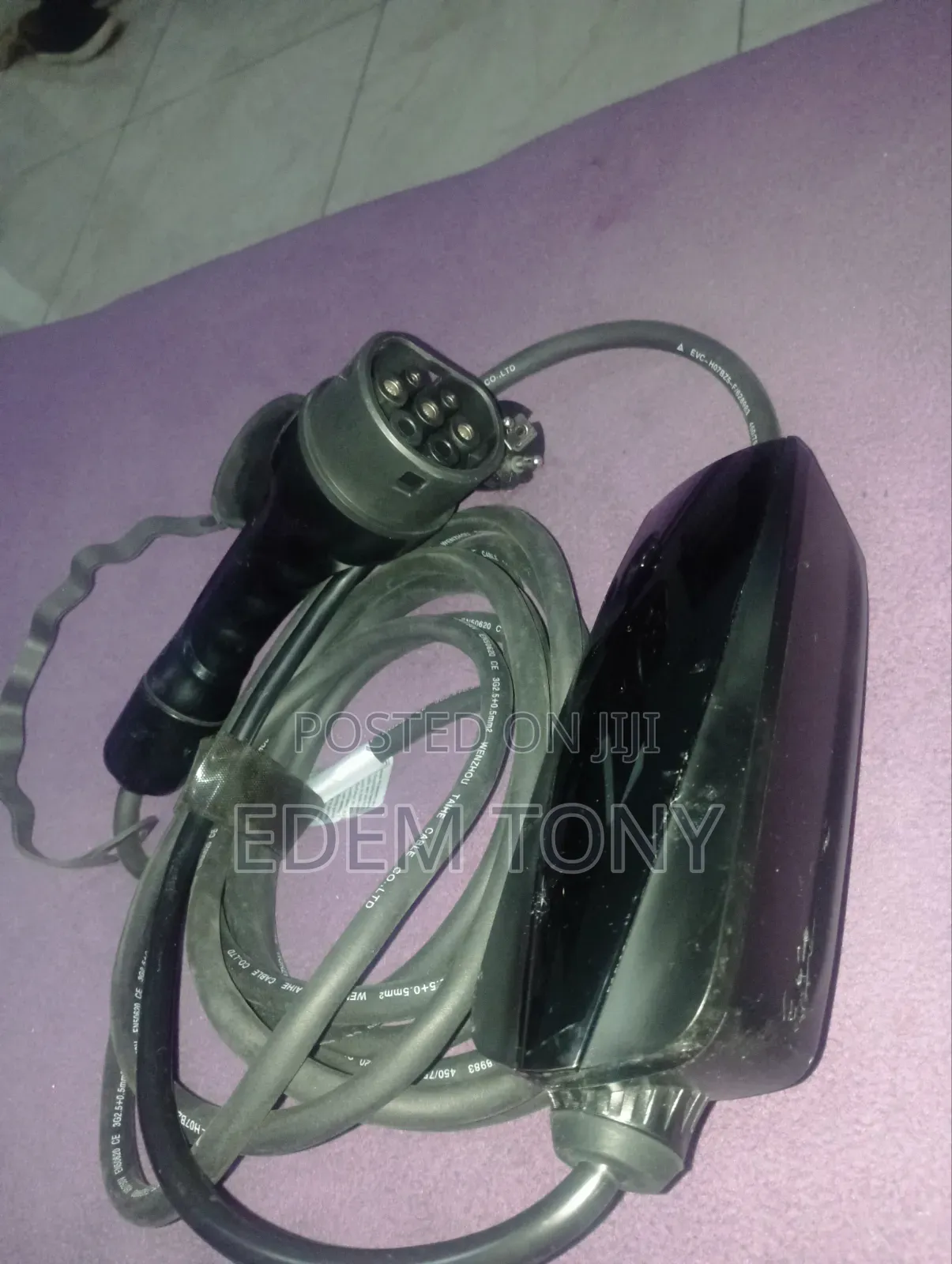 Evjuicion 3.68 kW Type 2 (Male):Portable EV Charger Smart App Control