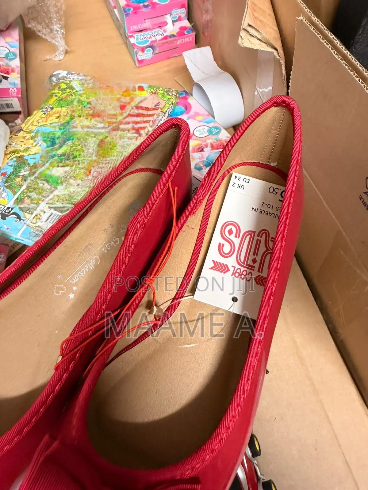Red Flat Shoe