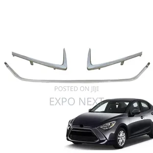 Toyota Yaris/ IA/ Scion Sedan 2016-2020 Front Grille Trim Chrome Set