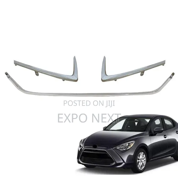 Toyota Yaris/ IA/ Scion Sedan 2016-2020 Front Grille Trim Chrome Set