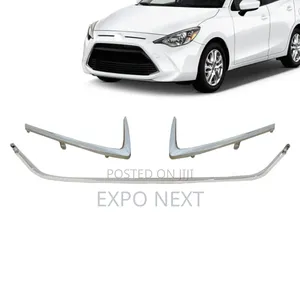 Toyota Yaris/ IA/ Scion Sedan 2016-2020 Front Grille Trim Chrome Set