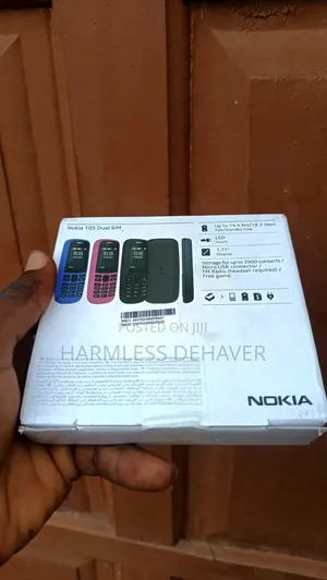 New Nokia 105 Black