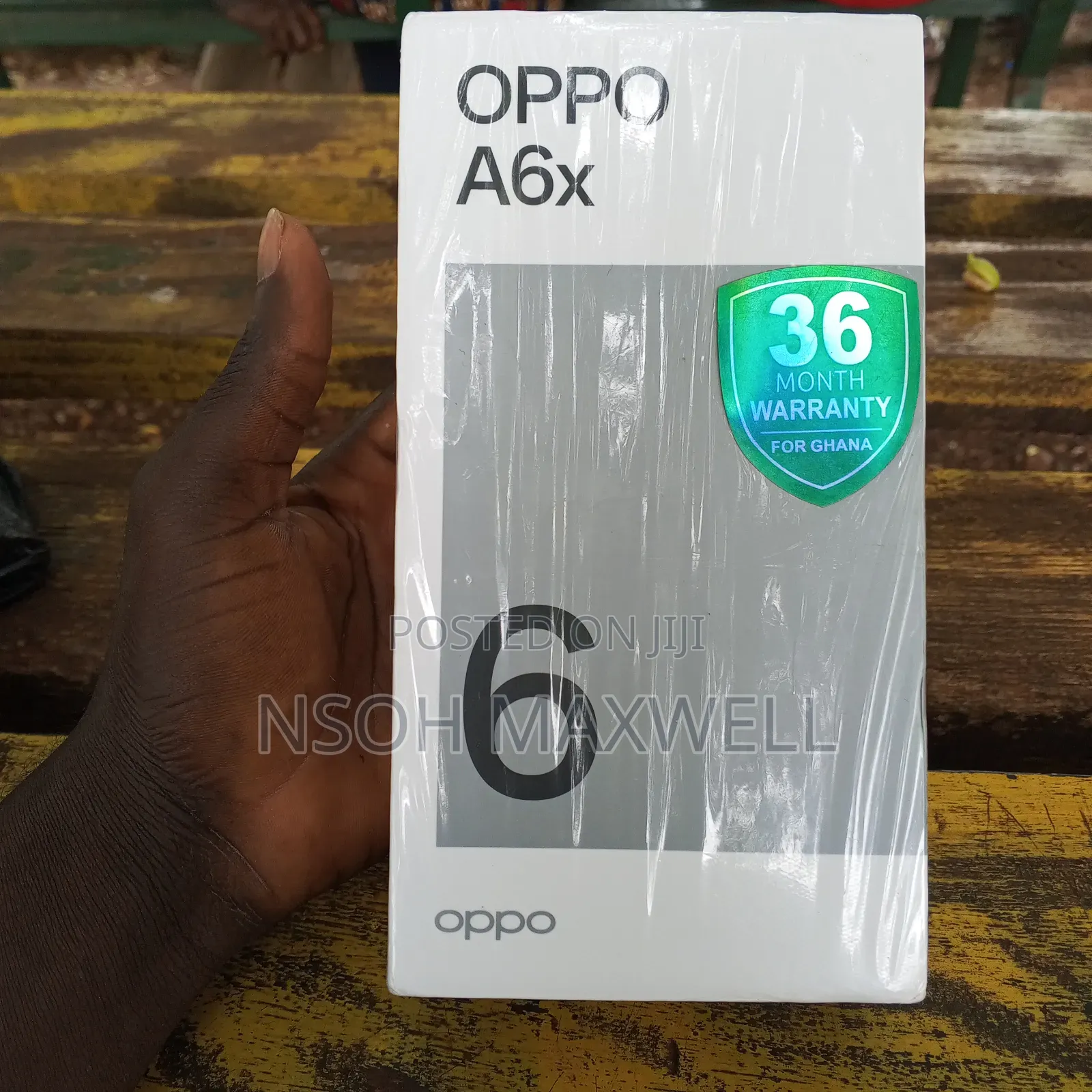 New Oppo A6x 128 GB Blue