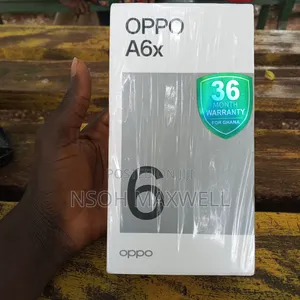 New Oppo A6x 128 GB Blue
