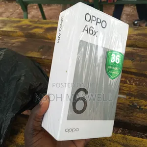 New Oppo A6x 128 GB Blue