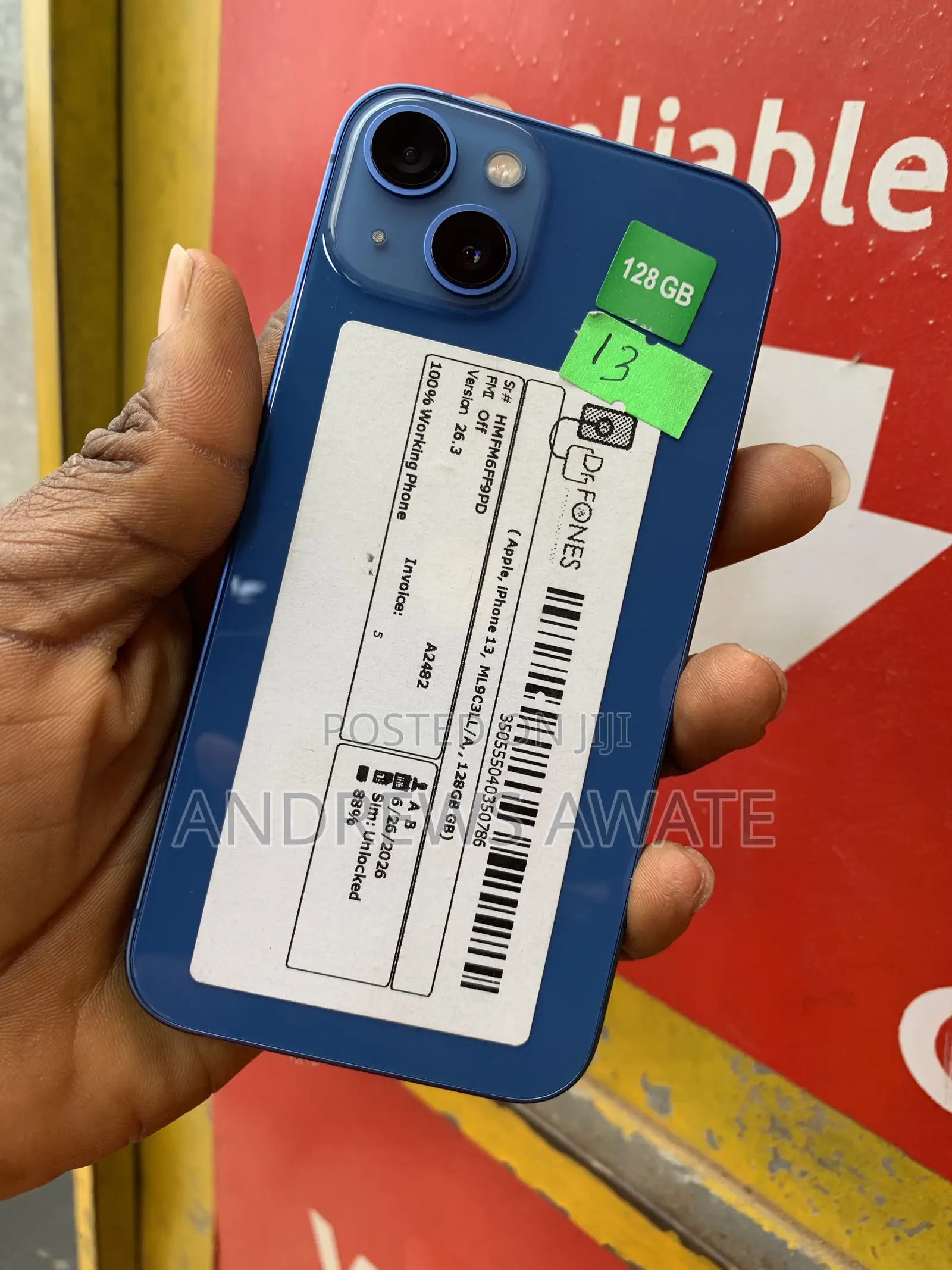 Apple iPhone 13 128 GB Blue