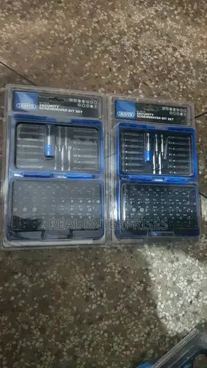 Draper 80-Piece Security Screwdriver and Magnetic Bit Holder Set
