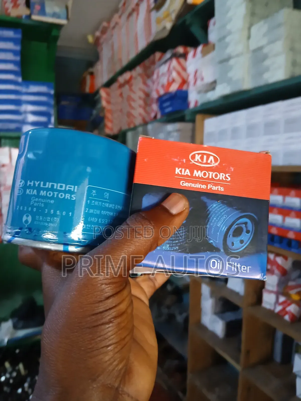 Genuine Kia Genuine Parts Oil Filter Part No ( 26300 35501)