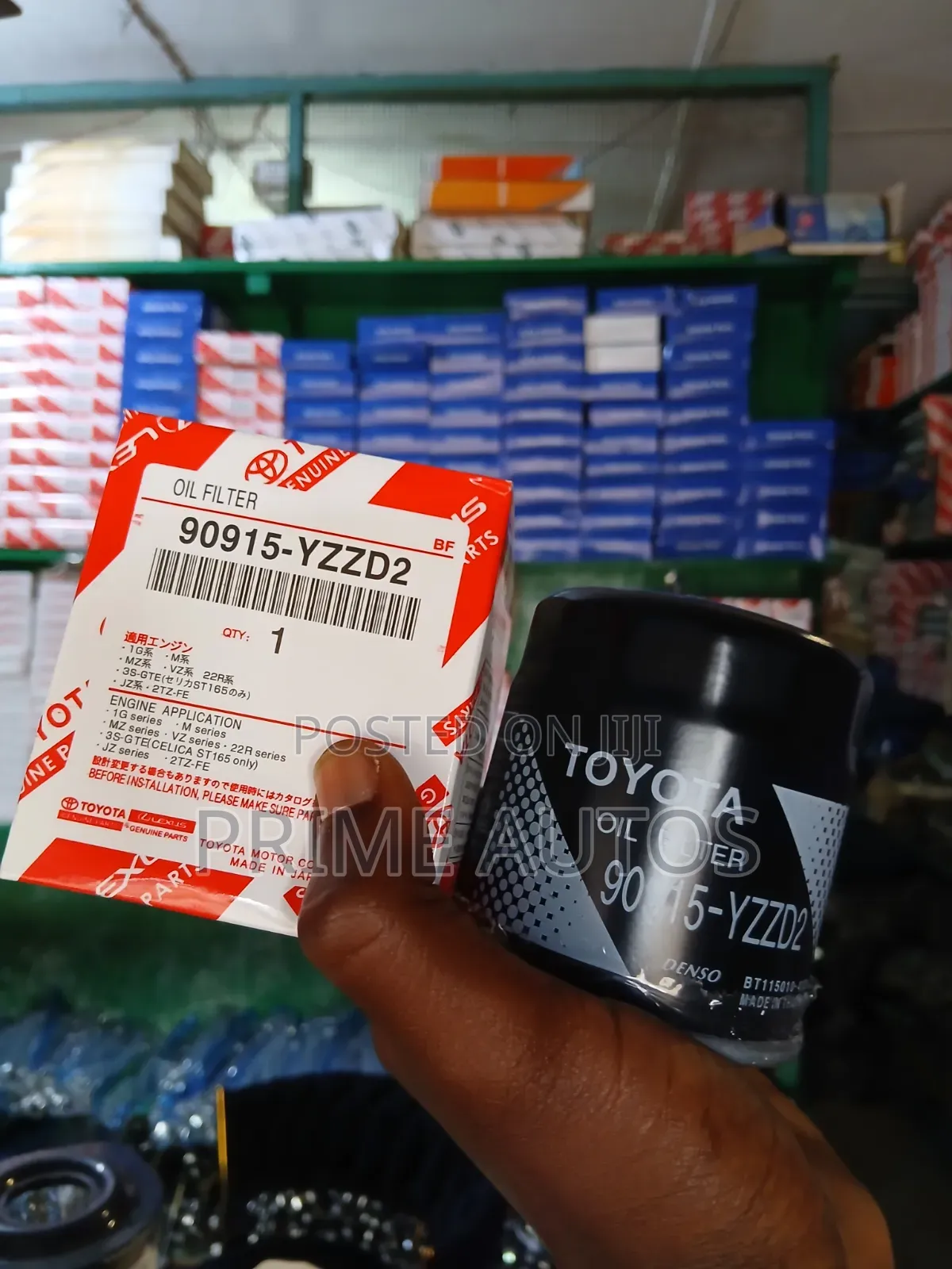 Toyota Genuine Oil Filter (Part No: 90915-Yzze1)