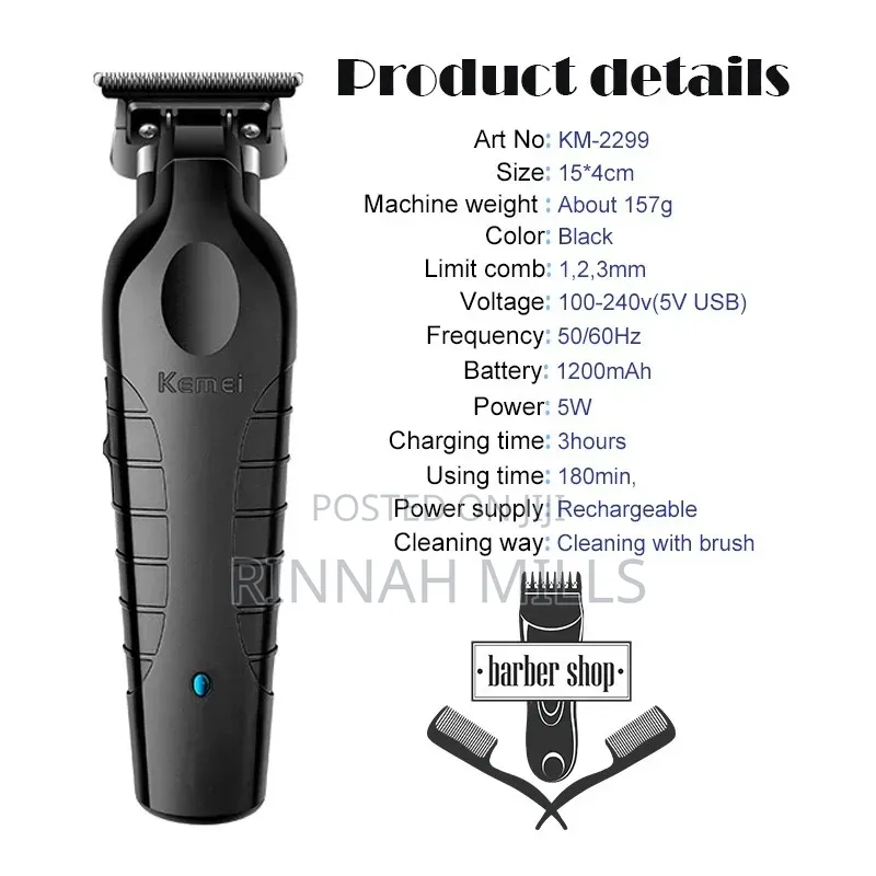 Kemei KM-2299 Shaving Machine