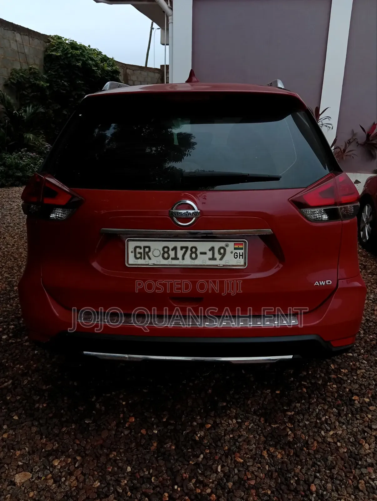 Nissan Rogue 2017 Red