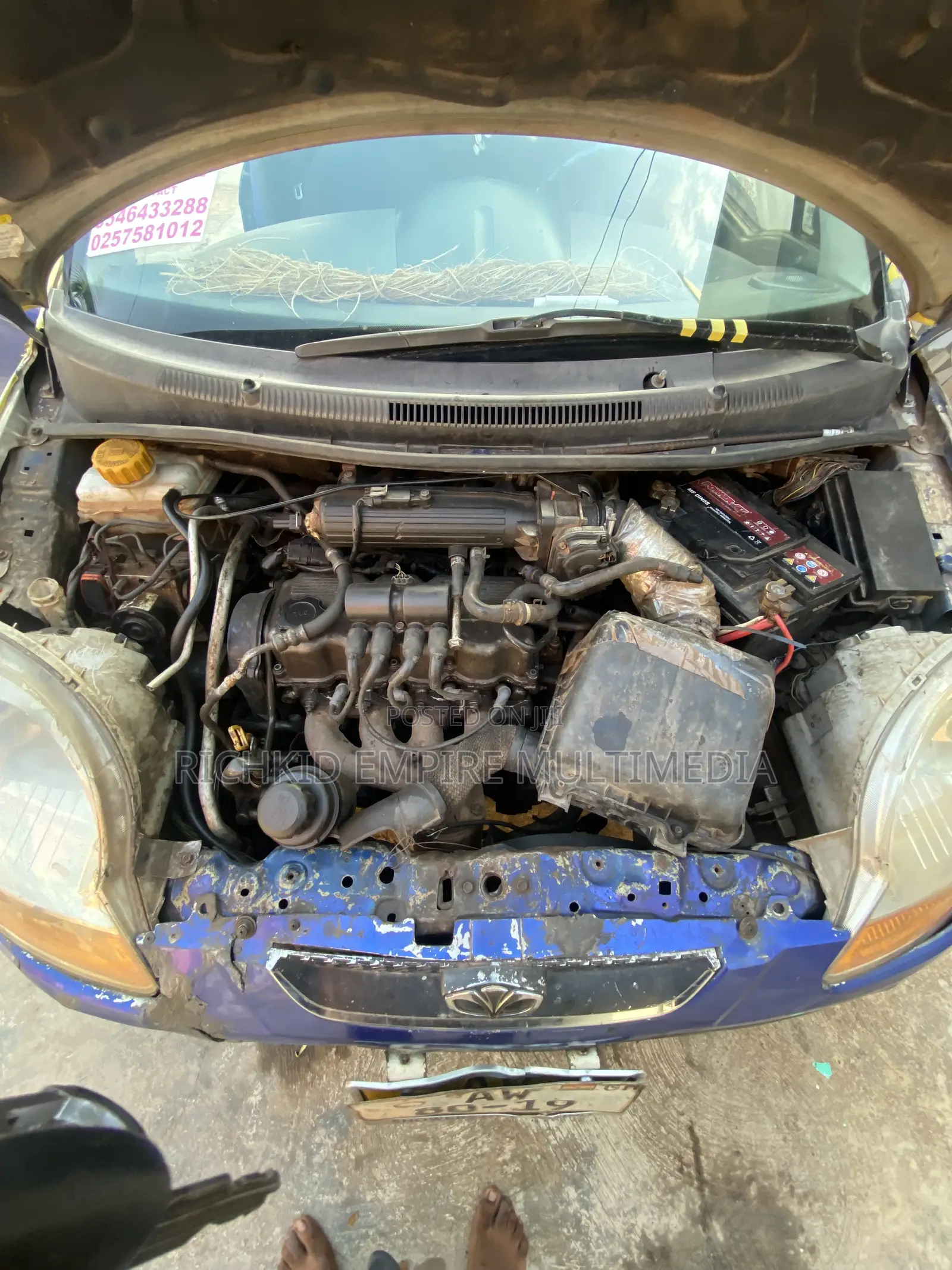 Chevrolet Matiz 2009 Blue