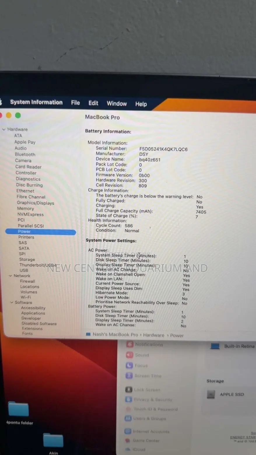 Laptop Apple MacBook Pro 2019 16GB Intel Core i9 SSD 1T