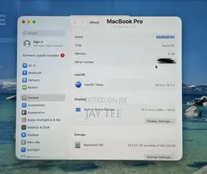 Laptop Apple MacBook Pro 8GB Apple M2 SSD 512GB