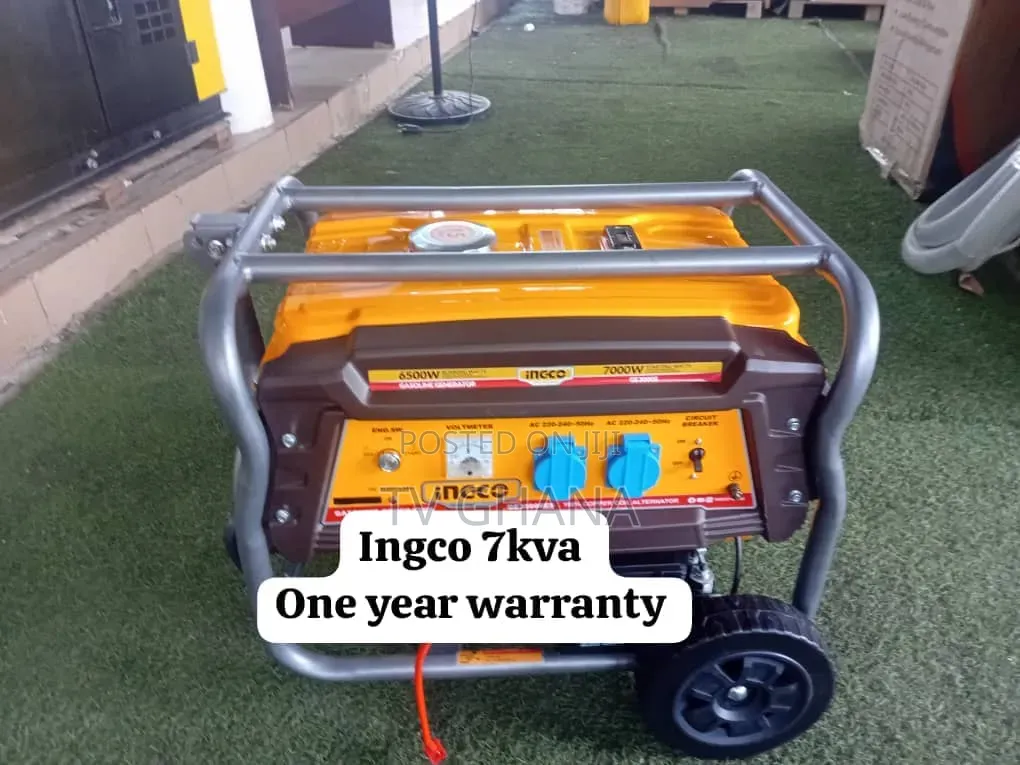 Powerful INGCO 7KVA Generator – 7000W Petrol Genset7kva