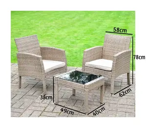 Rattan Garden Sets Armchair Patio Chairs