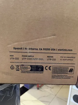 Starlink Standard X Satellite Dish Kit With Router
