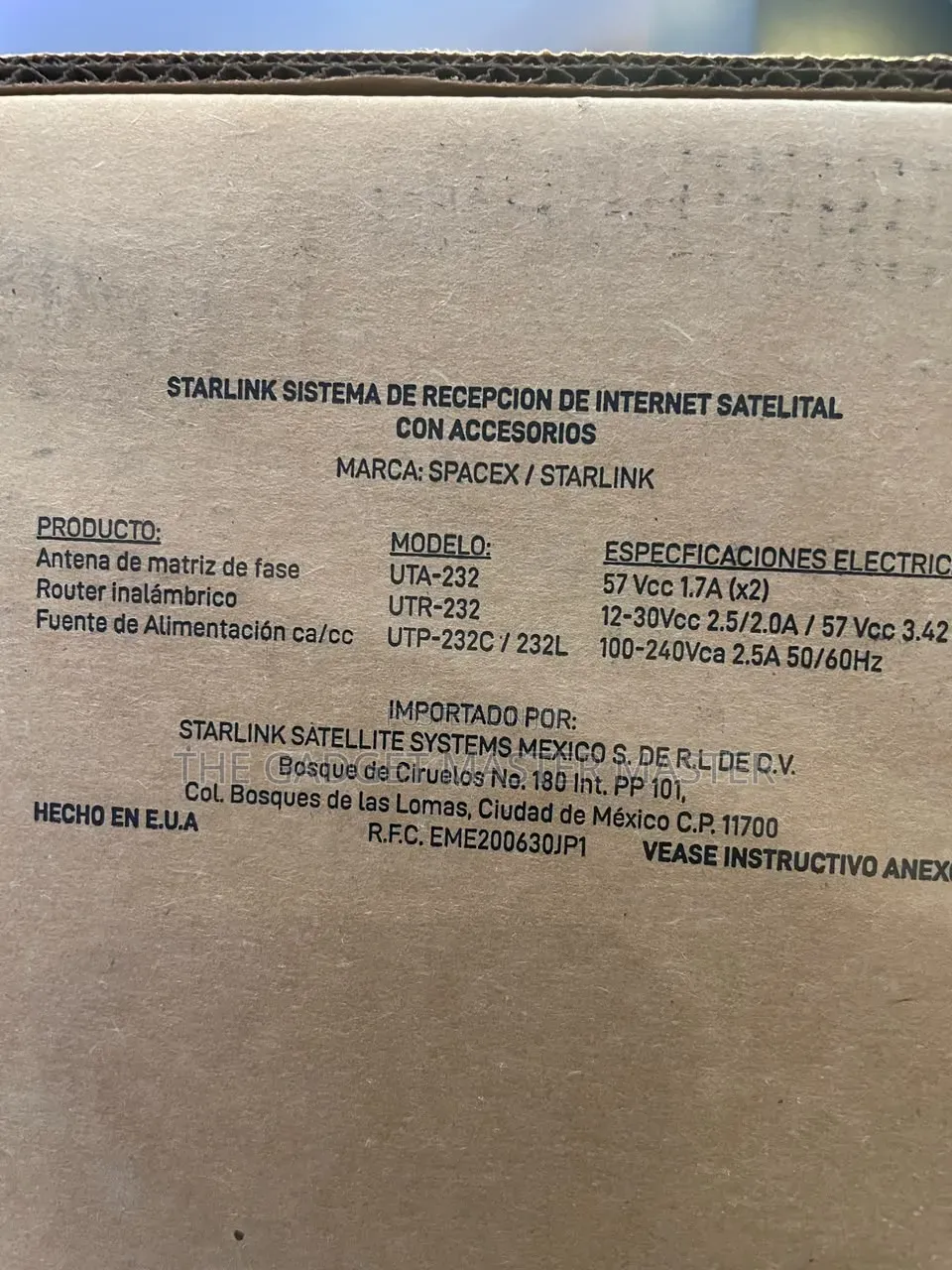 Starlink Standard X Satellite Dish Kit With Router