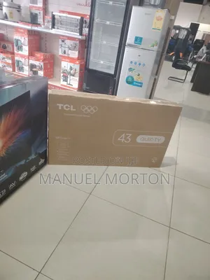 TCL 43" S5K QLED Smart TV: Vivid Colors and Sleek Bezel-Less Design