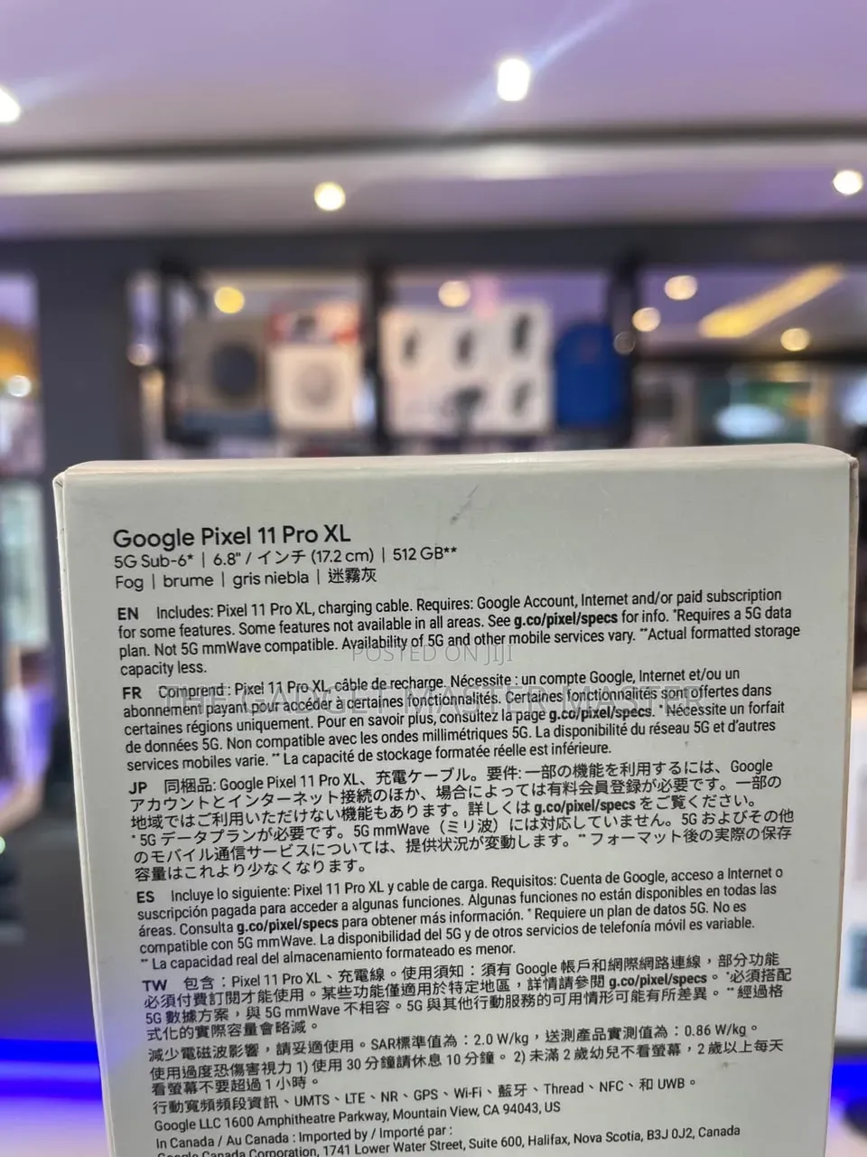 New Google Pixel 11 Pro XL 512 GB