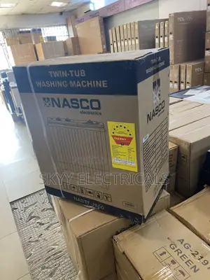 Nasco 5kg Twin Turb Washing Machine New