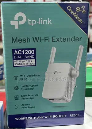 TP-Link Mesh Wifi Extender Re305