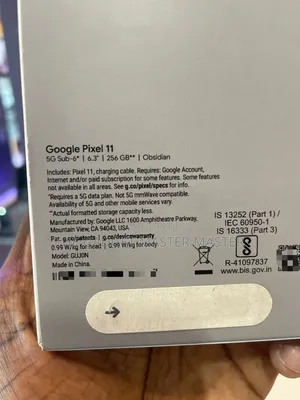 New Google Pixel 11 256 GB