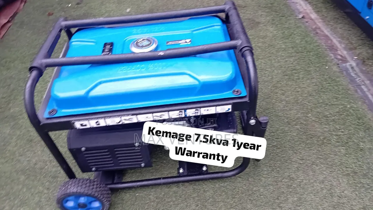 Premium KEMAGE 7.5KVA Generator Strong Performance 7.5kva