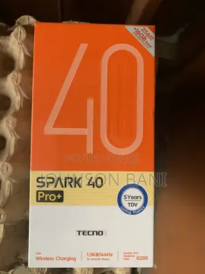 New Tecno Spark 40 Pro+ 256 GB Gray