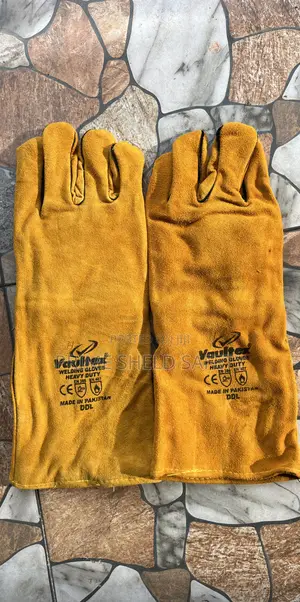 Vautex Heavy Duty Welding Gloves Durable Leather Work Gloves