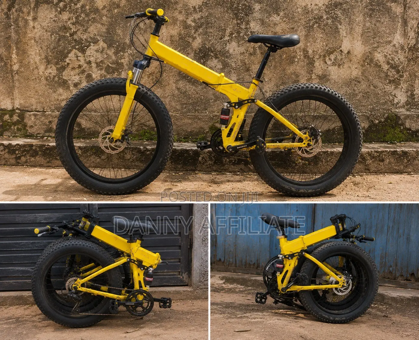 Foldable Mountain Bicycle