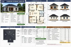 2 Bedroom Self Contain Building Plans and Details and Materials Costs