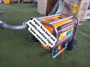 INGCO 7KVA 7000W Petrol Generator Powerful, Durable Affordable Genset