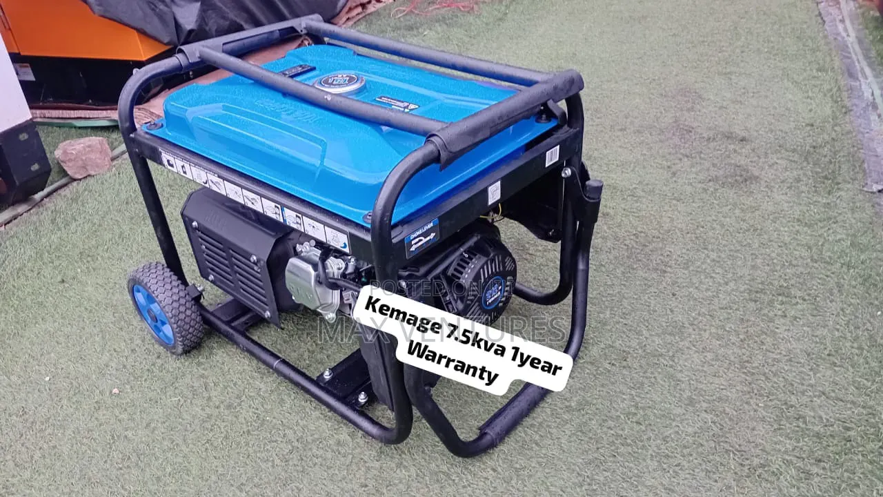 KEMAGE 7.5KVA Generator Quality Power You Can Trust 7.5kva