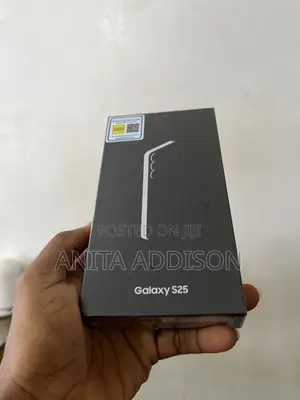 New Samsung Galaxy S25 128 GB Black