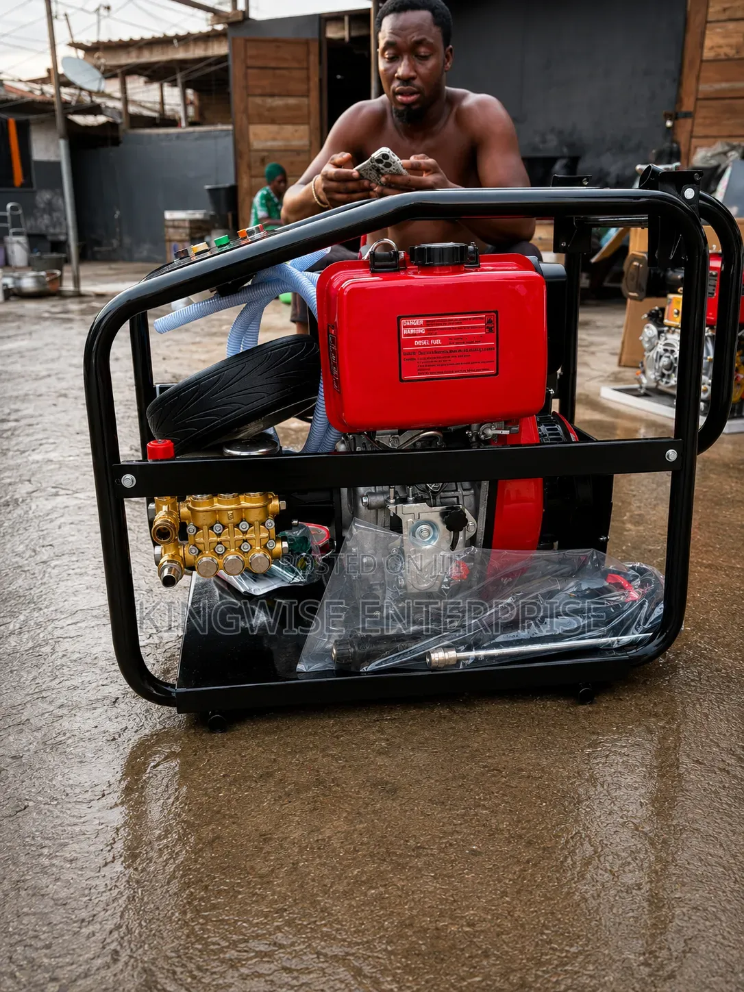 Diesel High-Pressure Machine / Industrial Pressure Washer Key Start